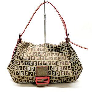 Fendi Hand Bag Brown Canvas mon-684-091725